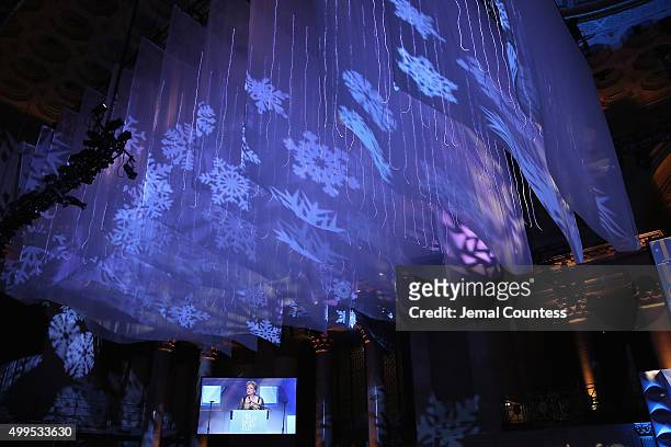 General view at the 11th Annual UNICEF Snowflake Ball Honoring Orlando Bloom, Mindy Grossman And Edward G. Lloyd at Cipriani, Wall Street on December...