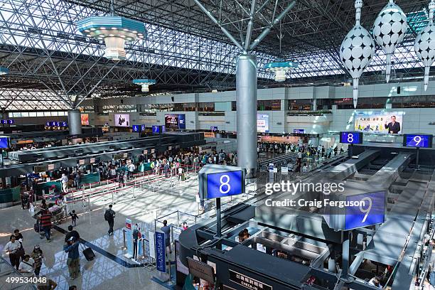 Check In Gates Chiang Kai Shek International Airport Photos and Premium High Res ...
