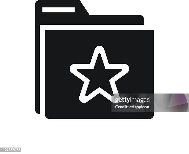 folder icon on a white background. - singleseries - document wallet stock illustrations