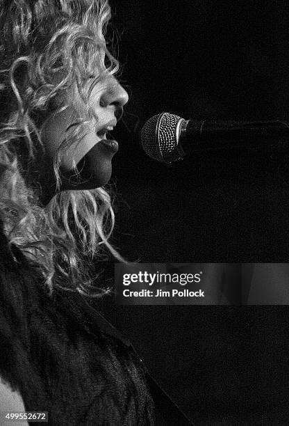 Tori Kelly performs during Musicians On Call's "Rock The Room Tour" at Greystone Manor on December 1, 2015 in West Hollywood, California.