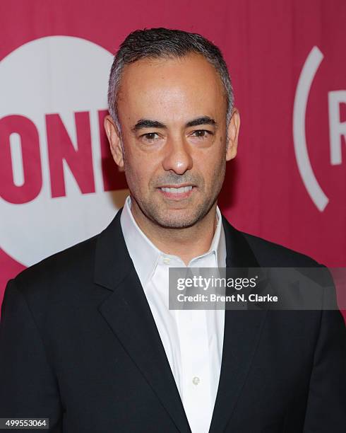 Designer Francisco Costa attends ONE and 's "It Always Seems Impossible Until It Is Done" event held at Carnegie Hall on December 1, 2015 in New York...