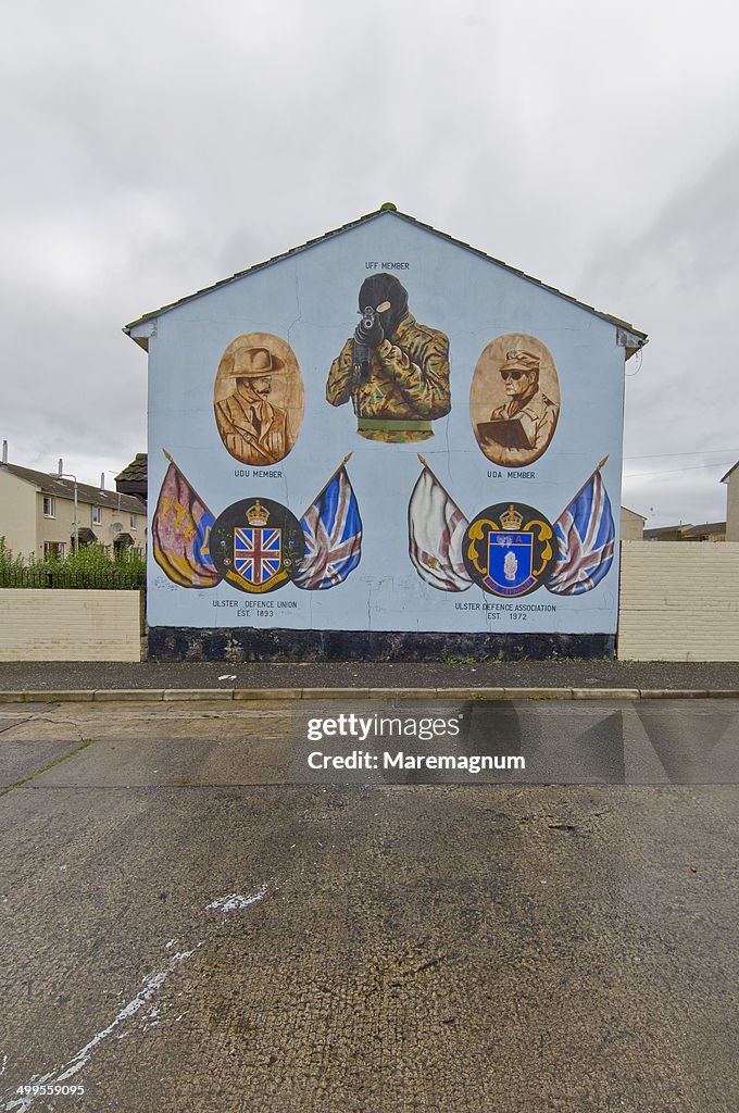 Murales at Shankill district