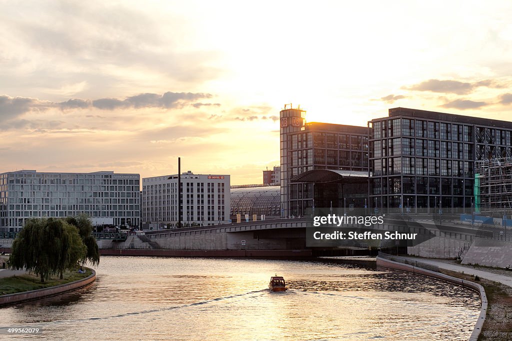 Berlin sunset - River Spree
