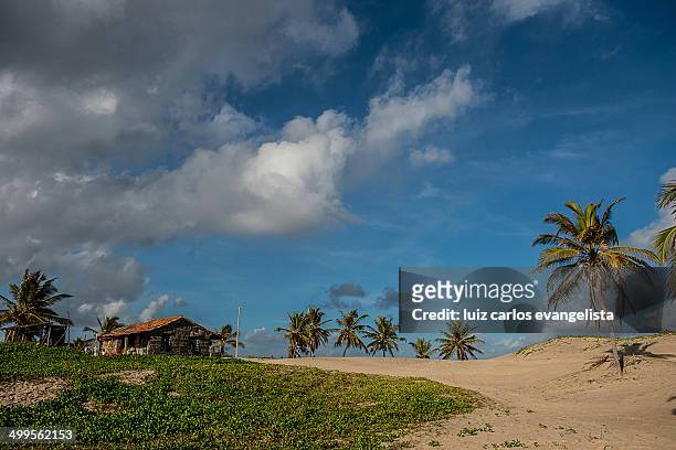 Small fishing village in the dunes of Mangue Seco. Located in the far north of coast of Bahia, bordering the state of Sergipe, its population does...