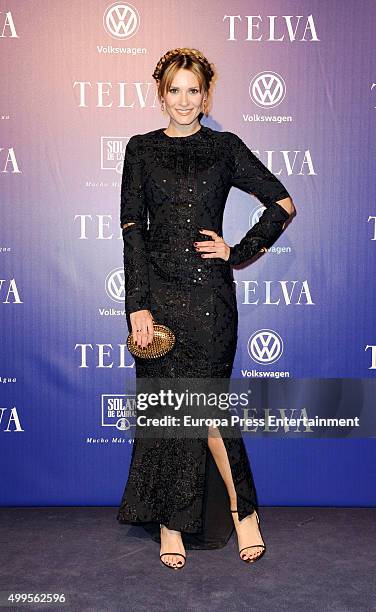 Elena Ballesteros attends XXV Telva Fashion Awards 2015 at the Royal Theatre on December 1, 2015 in Madrid, Spain.