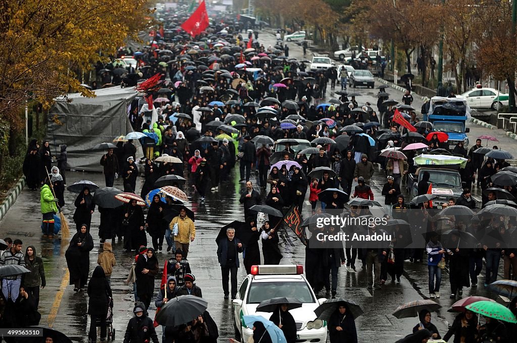 Arba'een ceremony in Tehran