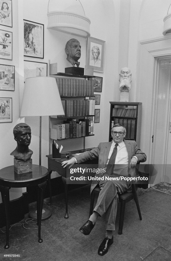 English playwright and author Willis Hall in London on 31st October