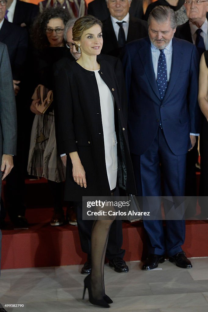 Spanish Royals delivers Gold Medals Of Merit In Fine Arts