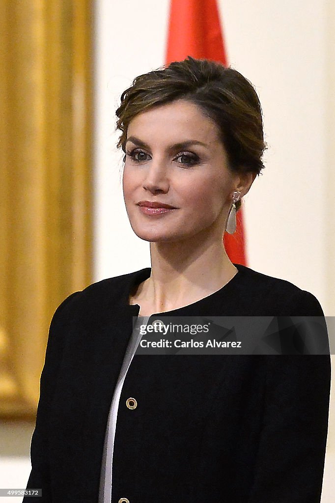 Spanish Royals delivers Gold Medals Of Merit In Fine Arts