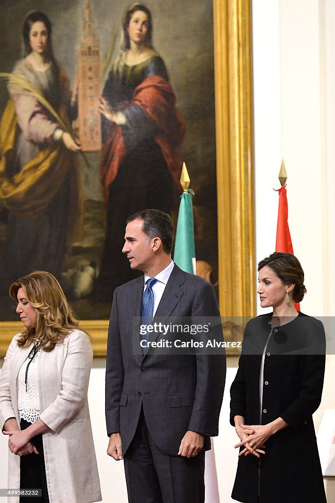 Spanish Royals delivers Gold Medals Of Merit In Fine Arts