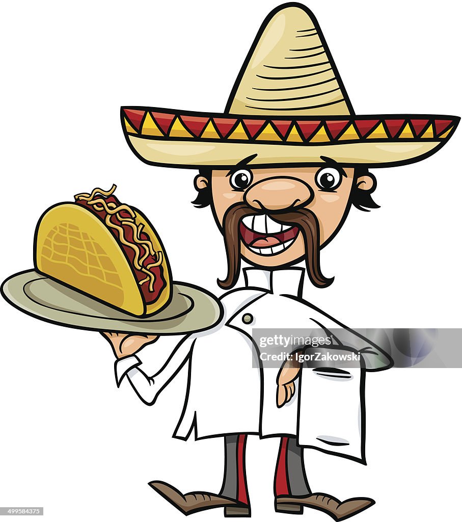 Chef Mexicana Con Taco Ilustración Dibujo Animado Ilustración de stock - Getty Images Chef Mexicana Con Taco Ilustración Dibujo Animado Ilustración de stock - Getty Images