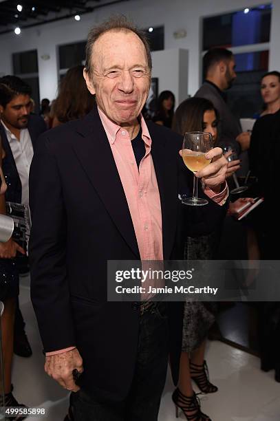 Writer Anthony Haden-Guest attends Opening of Lenny Kravitz FLASH Photography Exhibition at Miami Design District on December 1, 2015 in Miami,...