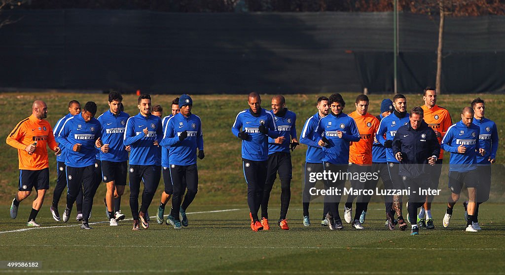 FC Internazionale Training Session