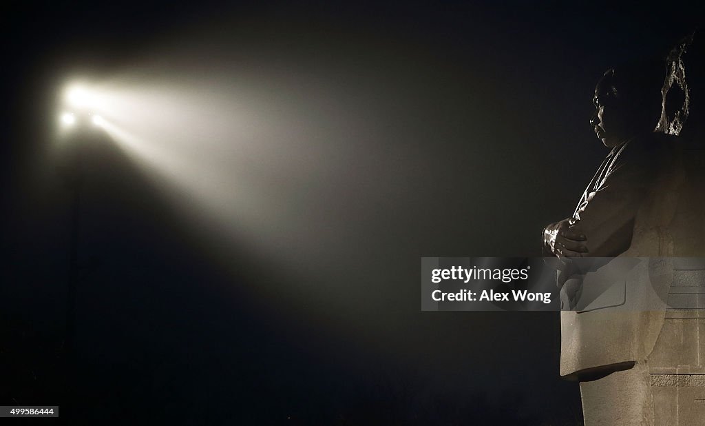 Washington, D.C. Shrouded In Fog