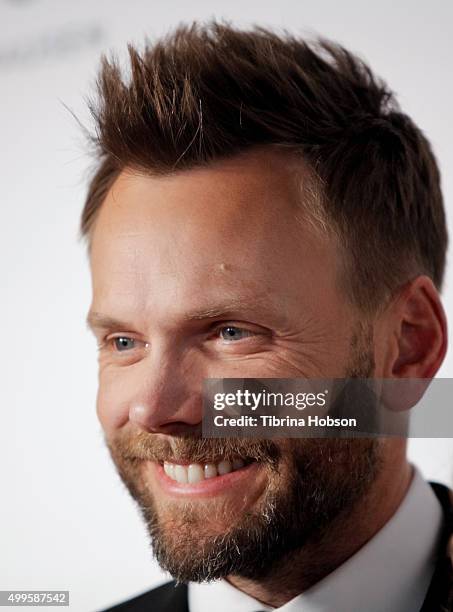 Joel McHale attends the IWC Schaffhausen Rodeo Drive grand opening at IWC Shaffhausen on December 1, 2015 in Beverly Hills, California.