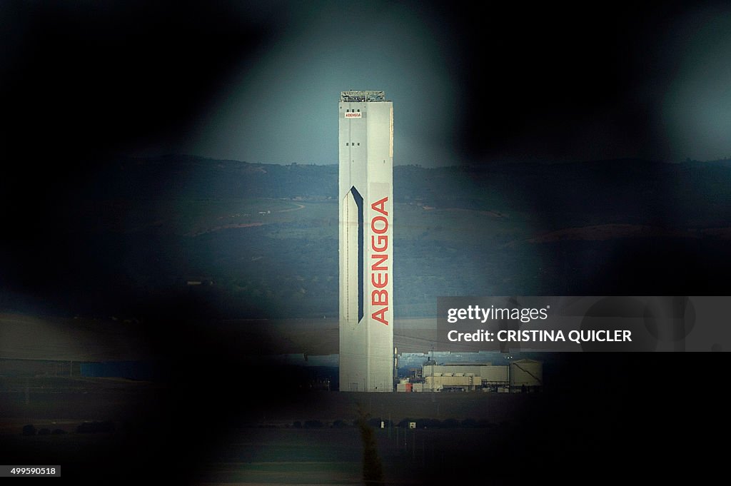 SPAIN-FINANCE-ENVIRONMENT-SOLAR-ABENGOA