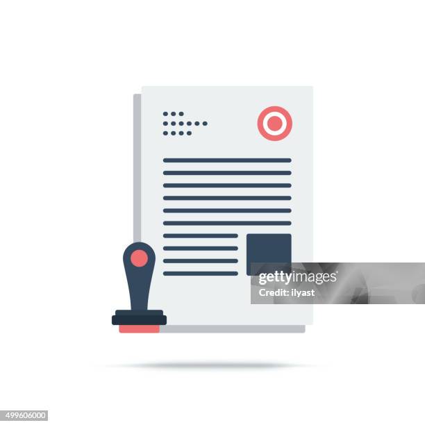 illustrations, cliparts, dessins animés et icônes de vecteur icône de approuvé - propriété-intellectuelle