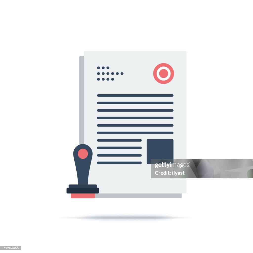 Ícone de vetor de aprovados