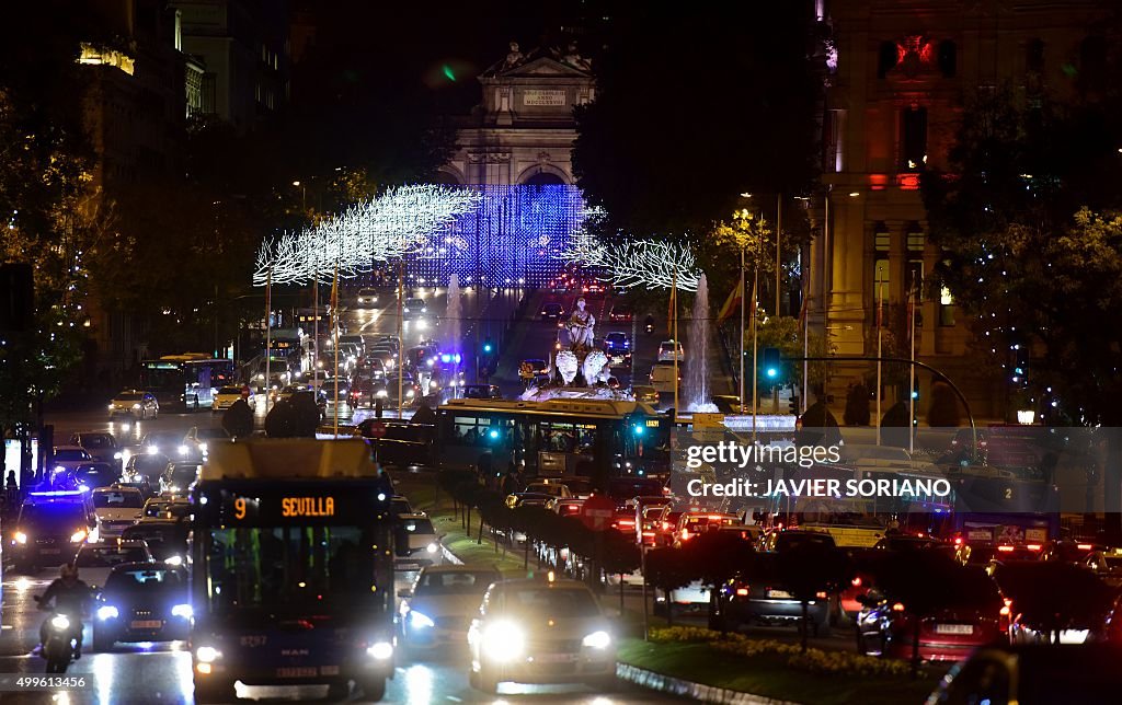 SPAIN-CHRISTMAS-LIGHTS
