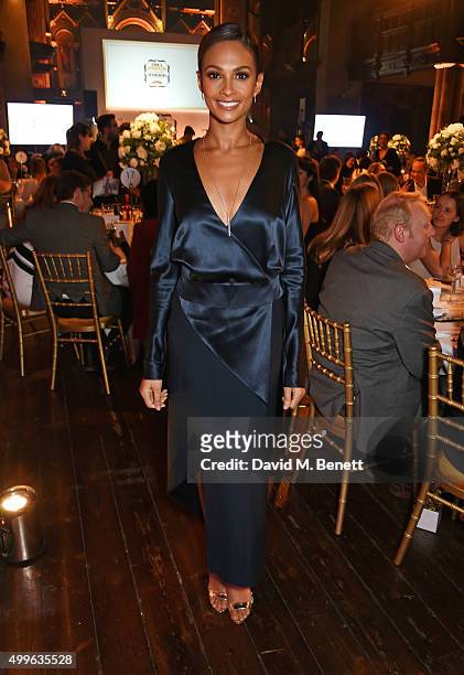 Alesha Dixon attends the Cosmopolitan Ultimate Women Of The Year awards at One Mayfair on December 2, 2015 in London, England.