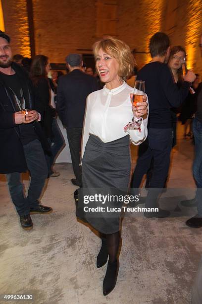 Gitta Schweighoefer attends Medienboard Pre-Christmas Party 2015 on December 2, 2015 in Berlin, Germany.