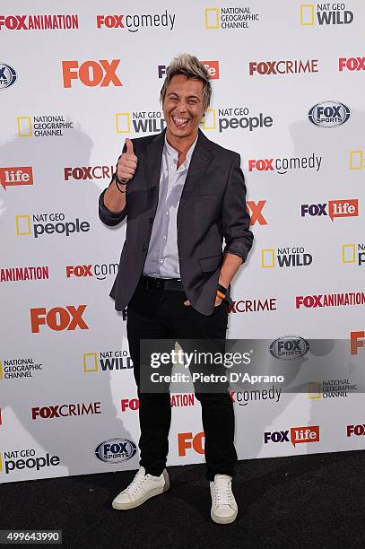 Alessandro Mainardi attends the Fox Channels Party at Palazzo Del Ghiaccio on December 2, 2015 in Milan, Italy.