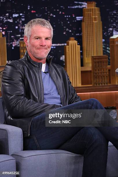 Episode 0379 -- Pictured: Professional football player Brett Favre on December 2, 2015 --