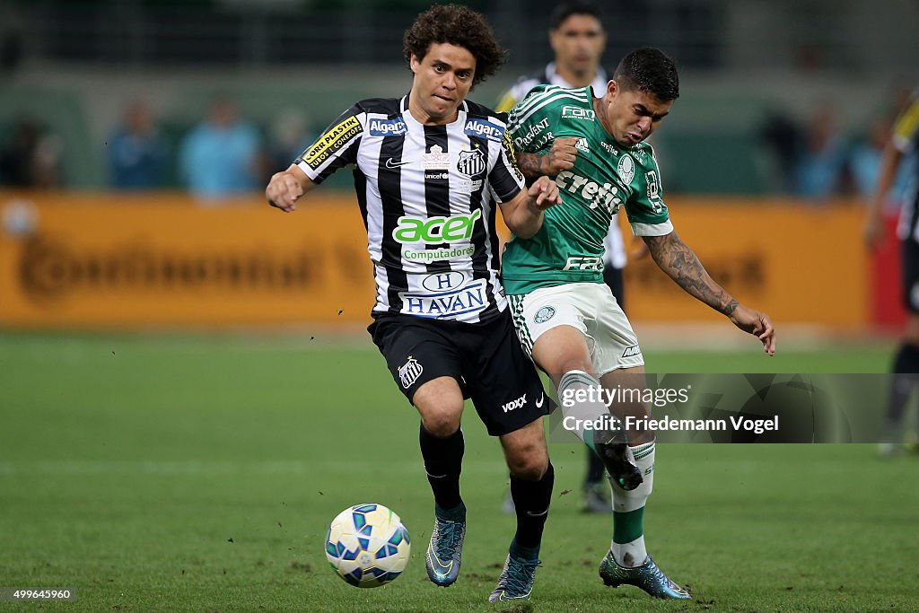 Palmeiras v Santos - Copa do Brasil 2015 Final