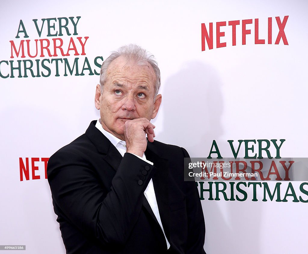 "A Very Murray Christmas" New York Premiere