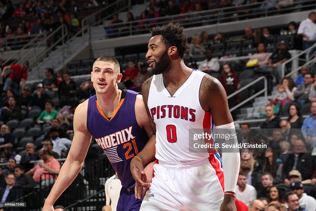 Phoenix Suns v Detroit Pistons