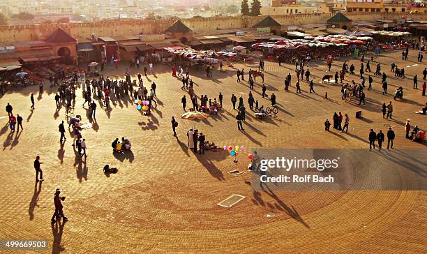 meknes , place el hedim - meknes stock pictures, royalty-free photos & images