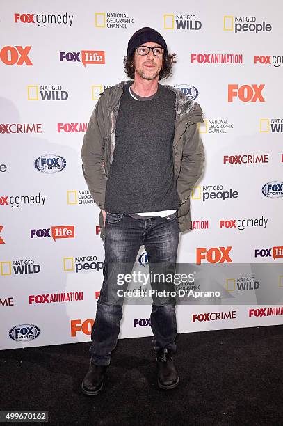 Marco Salom attends the Fox Channels Party at Palazzo Del Ghiaccio on December 2, 2015 in Milan, Italy.