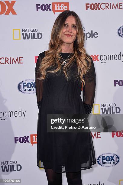 Laura Novali attends the Fox Channels Party at Palazzo Del Ghiaccio on December 2, 2015 in Milan, Italy.