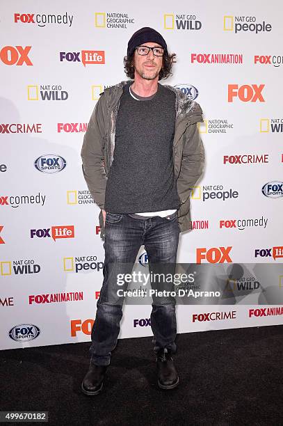 Marco Salom attends the Fox Channels Party at Palazzo Del Ghiaccio on December 2, 2015 in Milan, Italy.