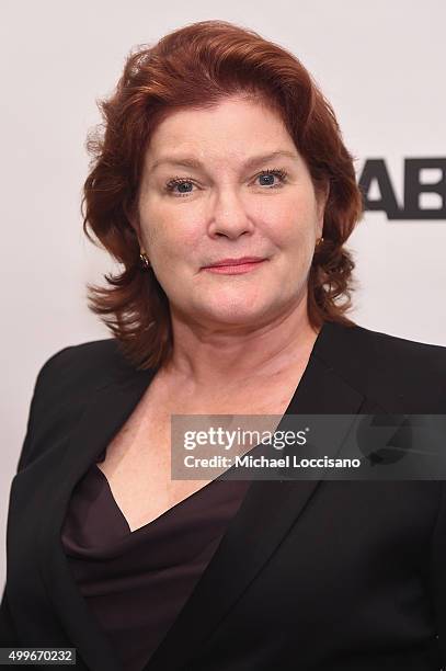 Actress Kate Mulgrew attends "The Wannabe" New York premiere at Crosby Street Hotel on December 2, 2015 in New York City.