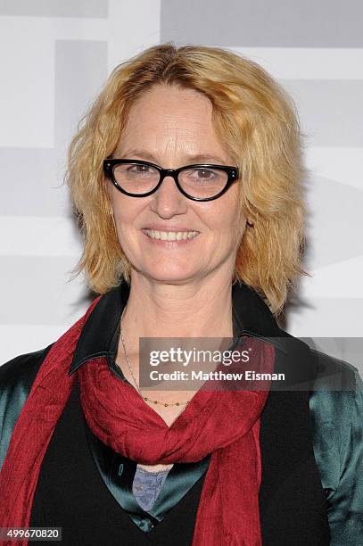 Melissa Leo attends the "Tangerine" New York screening at MoMA Titus One on December 2, 2015 in New York City.