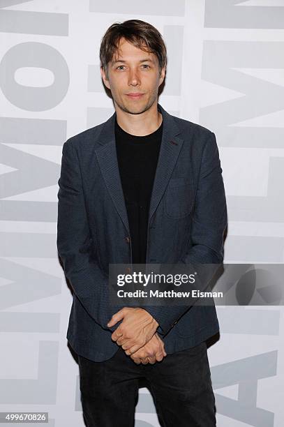 Sean Baker attends the "Tangerine" New York screening at MoMA Titus One on December 2, 2015 in New York City.