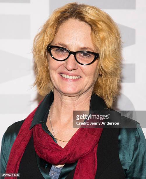 Melissa Leo attends "Tangerine" special screening at MoMA Titus One on December 2, 2015 in New York City.