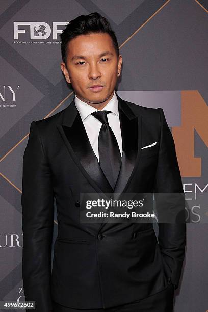 The Icon Award for Social Impact winner, designer Prabal Gurung, attends the 29th FN Achievement Awards at IAC Headquarters on December 2, 2015 in...