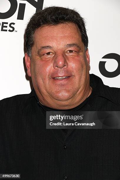 Steve Schirripa attends "The Wannabe" New York Premiere at Crosby Street Hotel on December 2, 2015 in New York City.