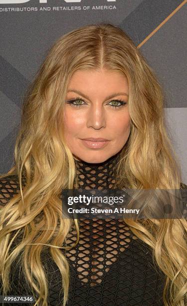 Fergie attends the 29th FN Achievment Awards at the IAC Headquarters on December 2, 2015 in New York City.