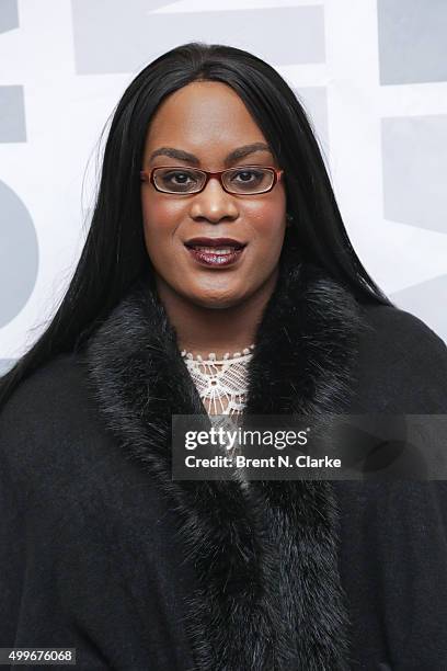 Actress Mya Taylor attends the "Tangerine" New York special screening held at the MoMA Titus One on December 2, 2015 in New York City.
