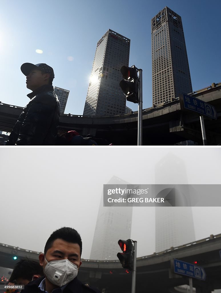 CHINA-ENVIRONMENT-POLLUTION-COP21