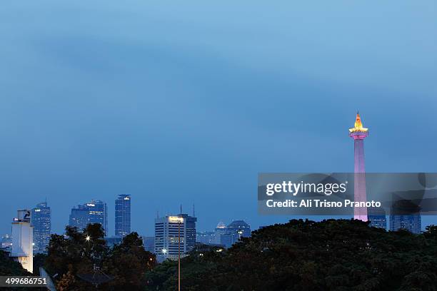 national monument monas and cityscape - national monument 個照片及圖片檔