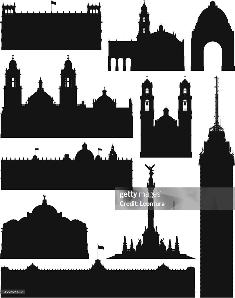 Incredibly Detailed Mexico City Monuments