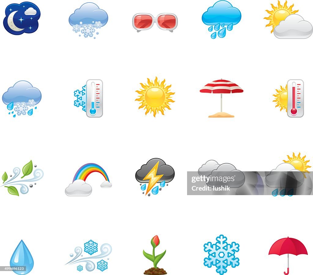 Hico Wetter icons —