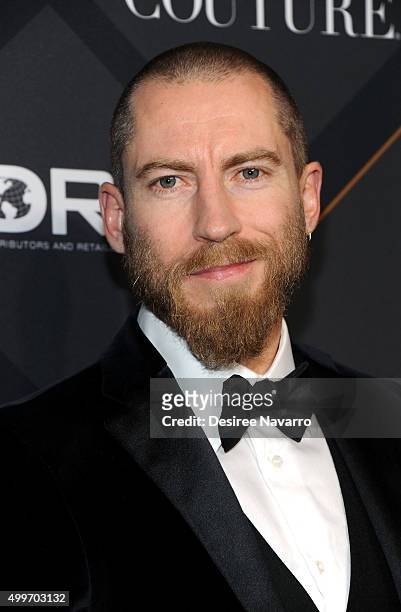 Retailer of the Year Justin O'Shea attends the 29th FN Achievement Awards at IAC Headquarters on December 2, 2015 in New York City.