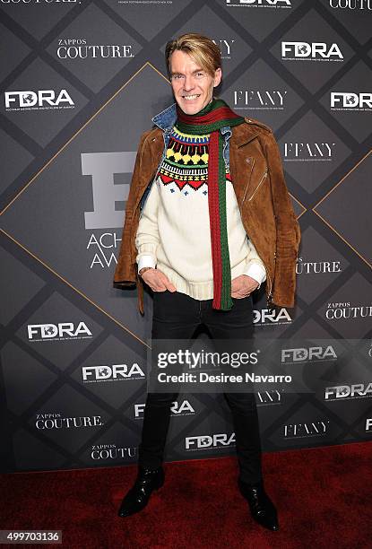 Fashion Director and SVP at Neiman Marcus, Ken Downing attends the 29th FN Achievement Awards at IAC Headquarters on December 2, 2015 in New York...