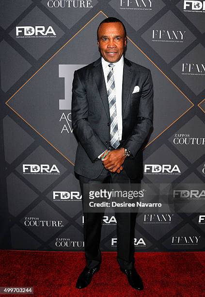Former professional boxer Sugar Ray Leonard attends the 29th FN Achievement Awards at IAC Headquarters on December 2, 2015 in New York City.