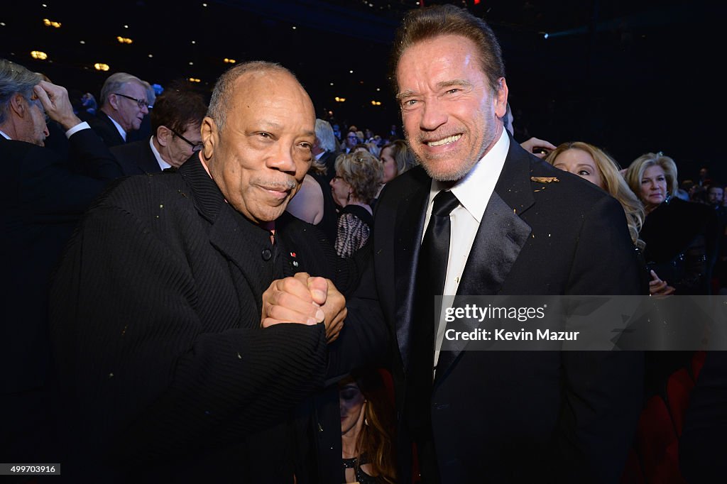 "Sinatra 100: An All-Star GRAMMY Concert" - Backstage And Audience